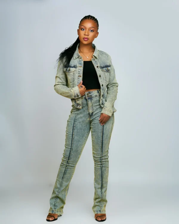 Denim Cargo Set - Image 3